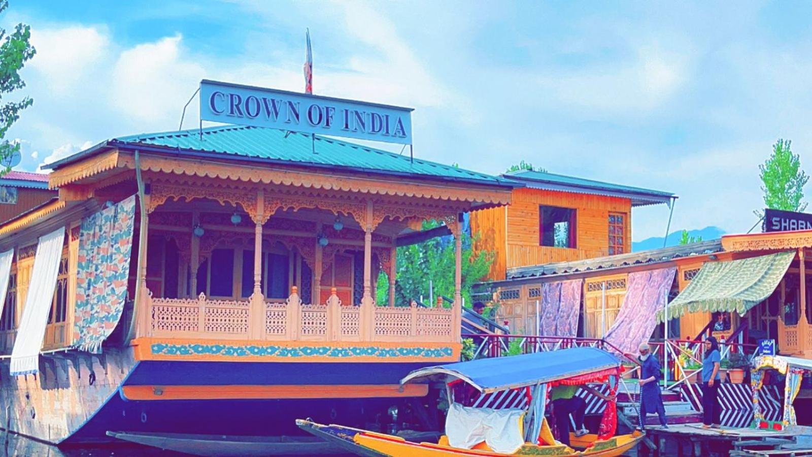 Hotel Crown Of India Group Of Houseboats Srīnagar Esterno foto